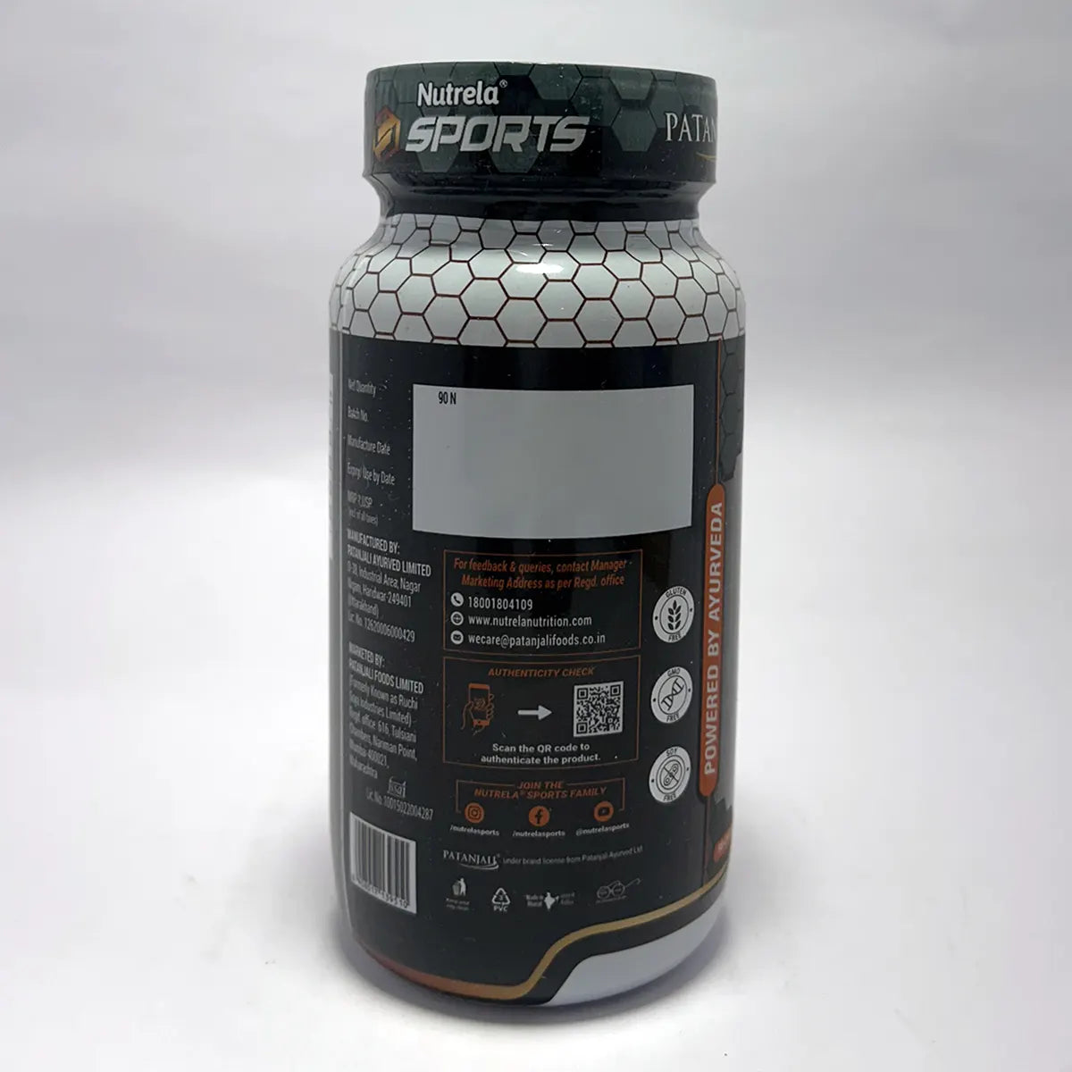 Patanjali Nutrela Sports Testobooster, With Clean, Reliable,Trustworthy, 67.5gm