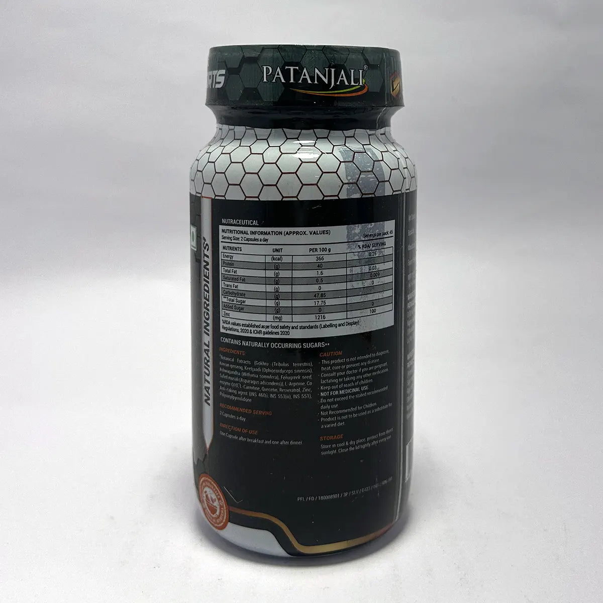 Patanjali Nutrela Sports Testobooster, With Clean, Reliable,Trustworthy, 67.5gm
