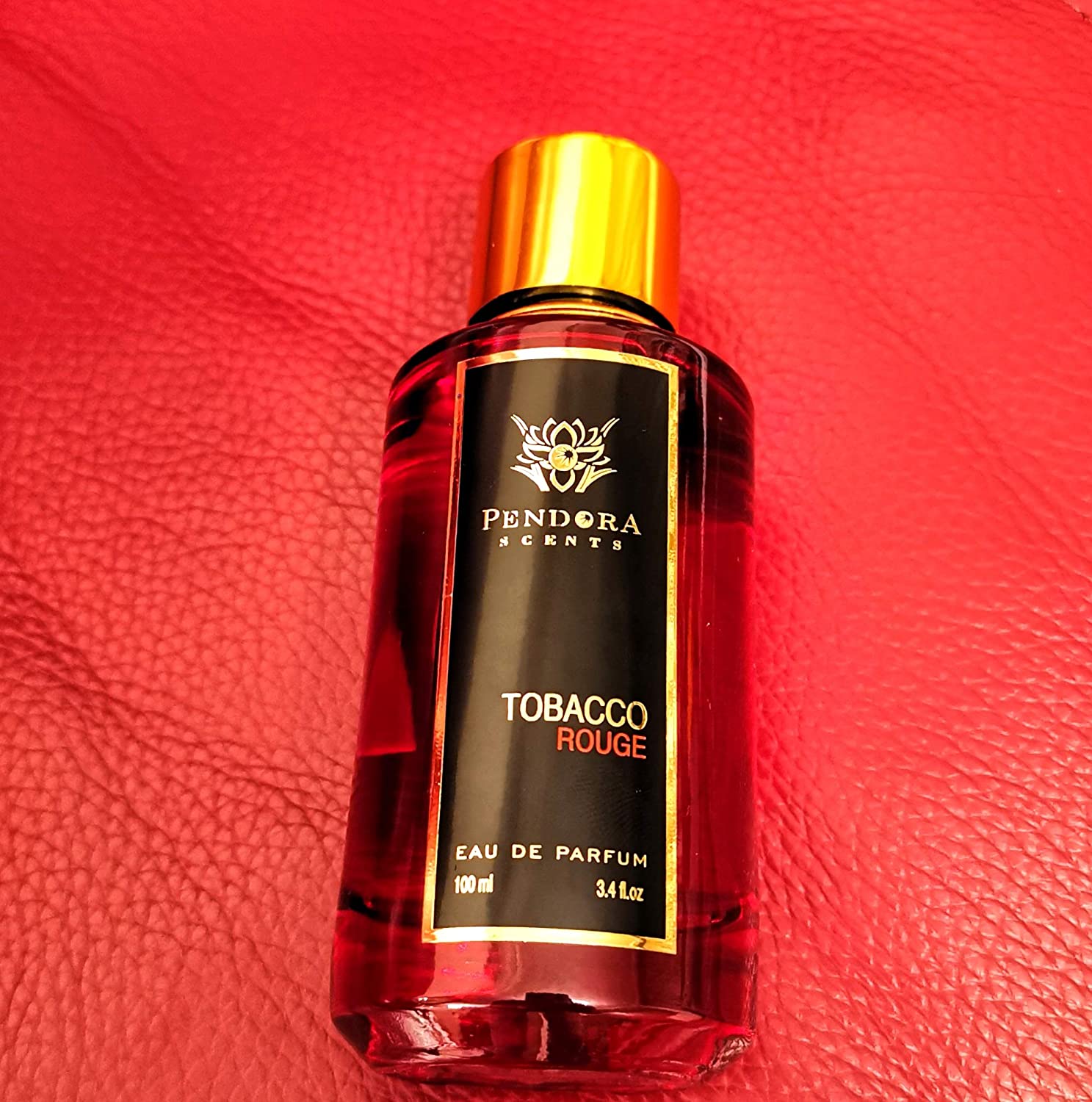 Pendora Scents Tobacco Rouge Eau De Parfum 100ml 3.4 Fl.oz. Unisex Fragrance | Long Lasting Party Wear