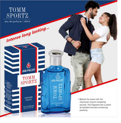 John Phillips  Whatsapp & Tomm Sportz Eau De Perfumes 60ml 2 Fl.oz. Each Pack Of 2 For Men & Women