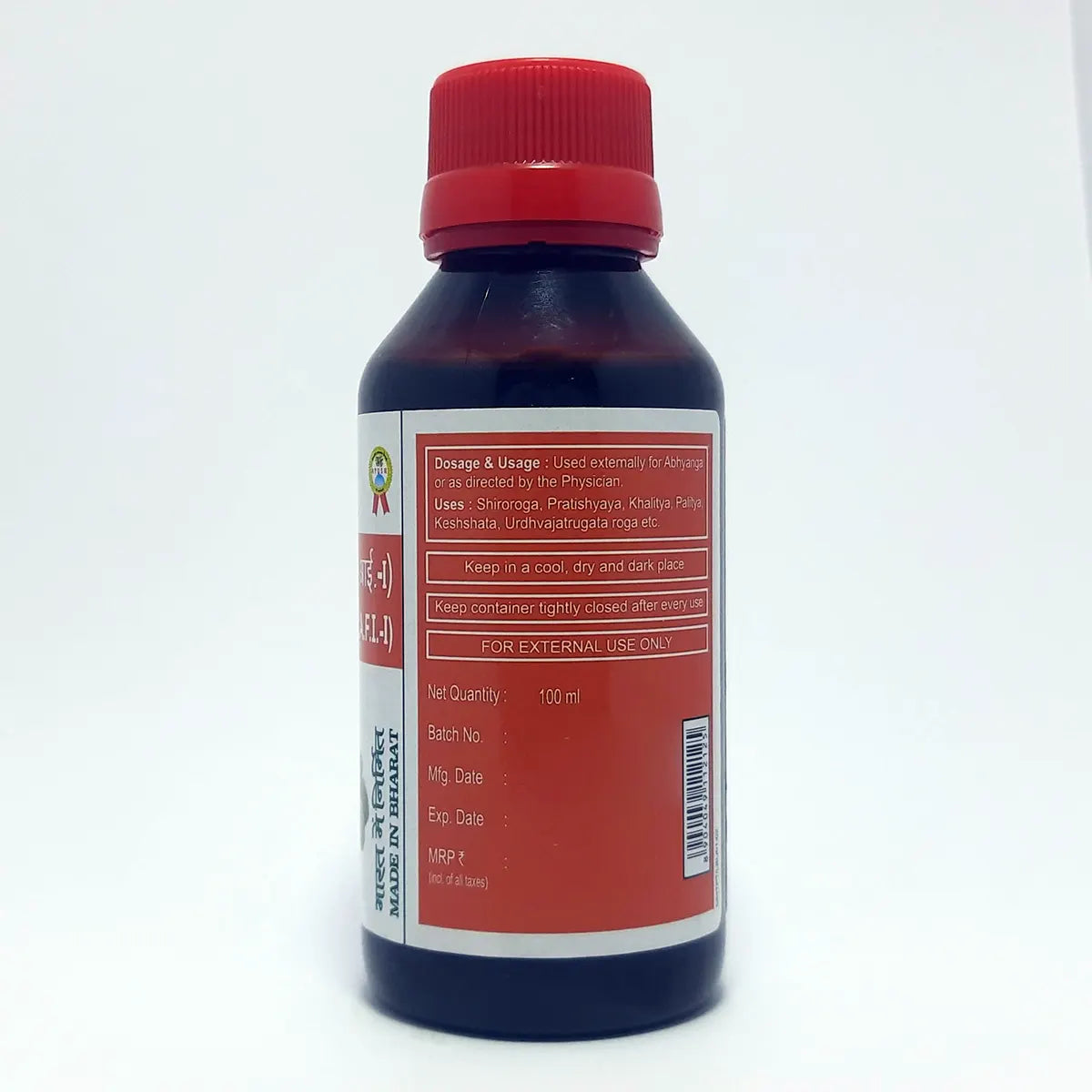 Patanjali Divya Triphaladi Taila, With Jatamansi (Nardostachys Jatamansi) | 100ml