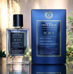 Prive Zarah Why Pour Homme Extrait De Parfum 80ml 2.7 Fl.oz. Men Fragrance | Luxury Series