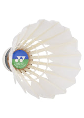 Yonex Aerosensa 10 Feather Badminton Shuttlecock , White | Pack Of 10