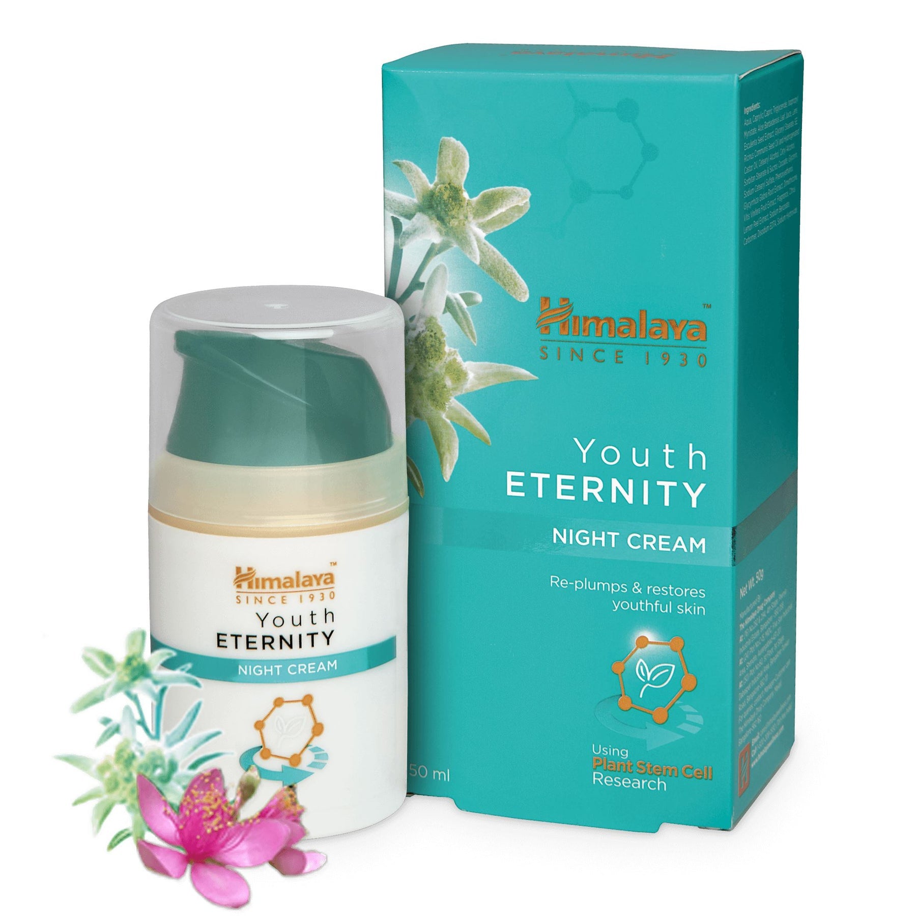 Himalaya Youth Eternity Night Cream, Based On Plant Stem Cell Research & Exotic Herbal Actives | 50ml